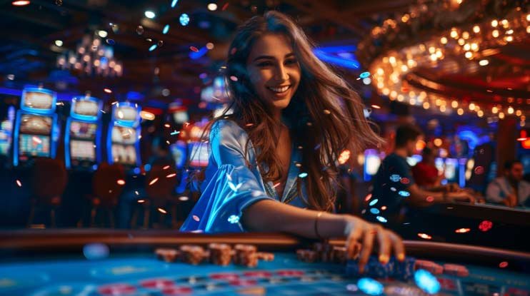 blucky platform overview showing sports and casino game categories