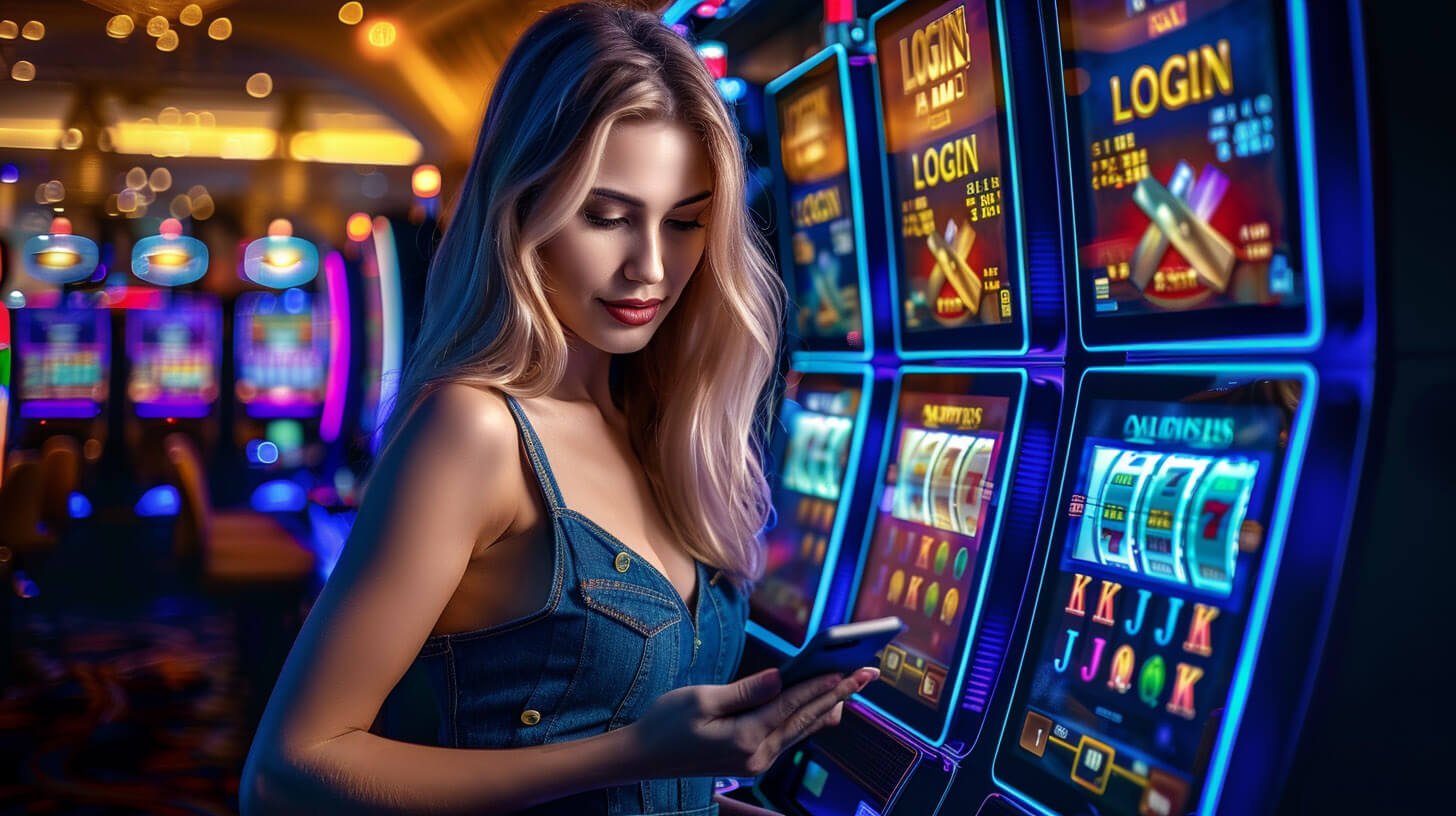 Filipino player accessing blucky platform on a mobile device showing sports and slots